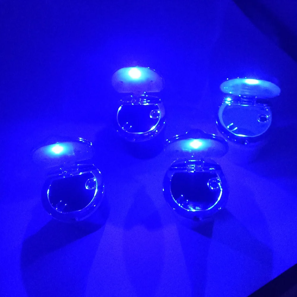 

Brand New Cylinder Cup Holder Cigarette Ashtray Portable Auto Car Smokeless Stand with Blue LED Light Random Color