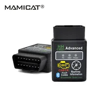 HHOBD Bluetooth V2.1 ELM327 Code Reader Scan Verificação do Código de Problema Apagar o Código de Falha Para ELM 327 OBD OBDII ferramenta de Diagnóstico de Automóveis