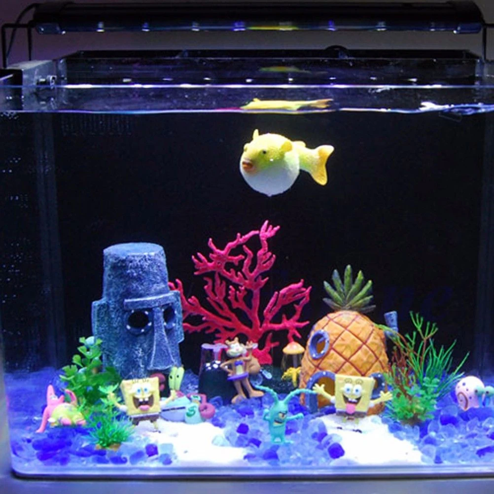 us $7.1 17% off|thaddäus maske harz handwerk aquarium landschaftsbau  dekoration wassertiere haus aquarium ornament 1 stück|fish tank  ornaments|tank