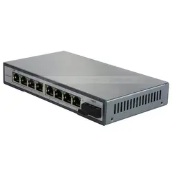 9 Порты коммутатор 4 POE 15.4 Вт в Порты и разъёмы + 4 Ethernet + 1 Волокно IEEE802.3af 1.6 Гбит/с пропускной способностью