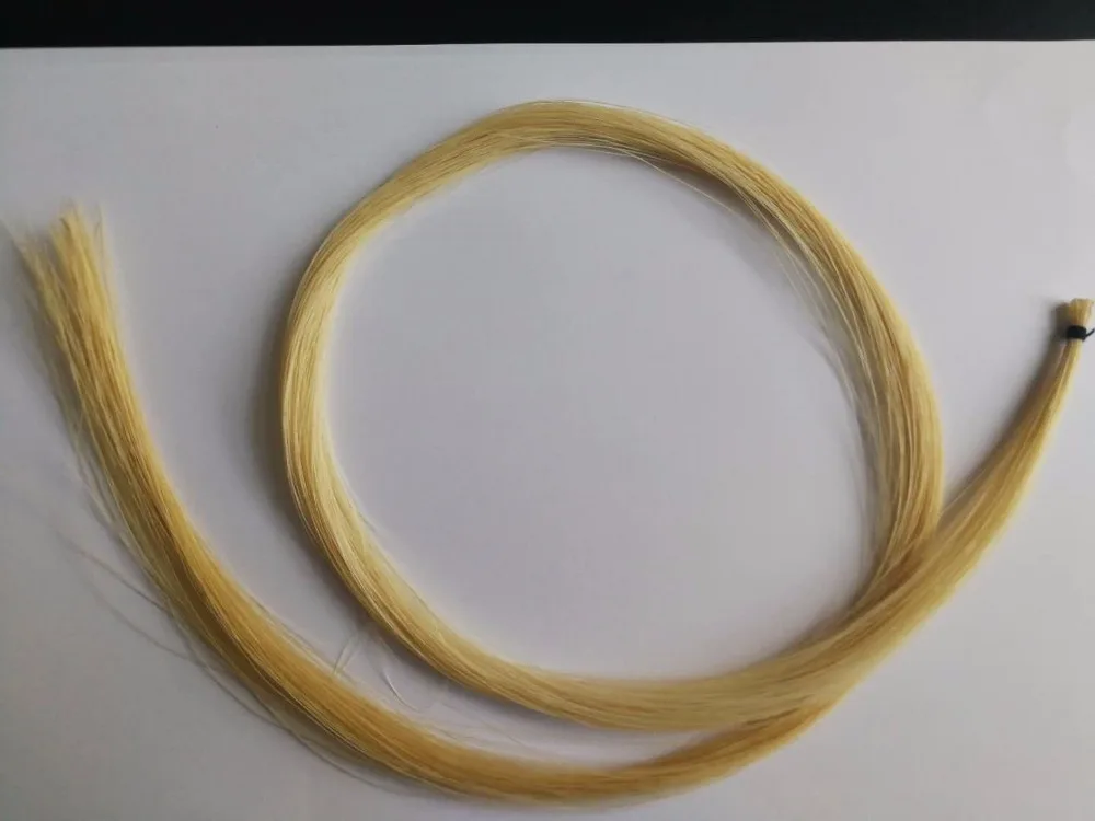 100 hanks natural white Mongolian violin bow horse hair 80-85cm 100 hanks natural white Mongolian violin bow horse hair 80-85cm