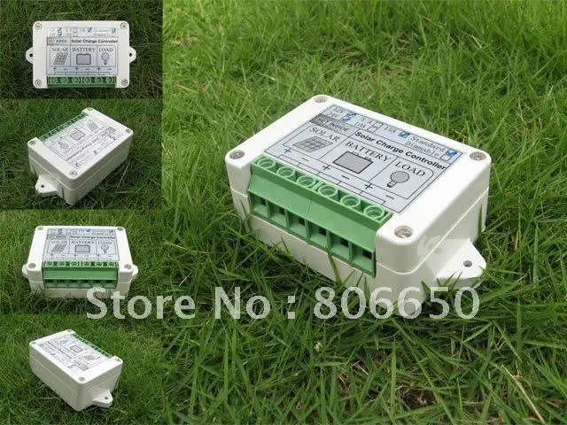 

10A Solar charge controller, solar power controller with timer and light sensor,high quality and free shipping