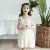 Big Girls Dress New Summer Beach Style Cotton Floral Print Party Dresses for Girls Vintage Teenage Girl Clothing 4-14Yrs CC853