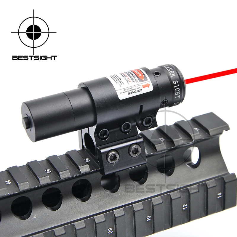 Tactical Night Hunting Laser Flashlight Red Dot Airsoft Compact Adjustable Red/Green Dot Laser