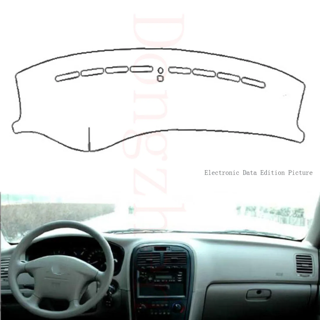 

Dongzhen Fit For Kia Optima 2005-2006 Car Dashboard Cover Avoid Light Pad Car-cover Instrument Platform Dash Board Cover