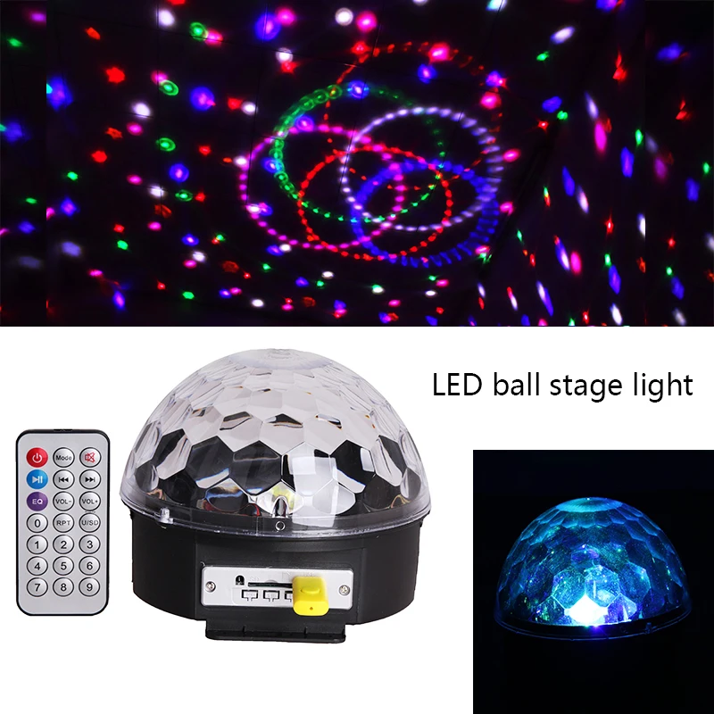 Dmx Laser Stage Light Disco Ball Light DJ Crystal Magic Ball Led Party