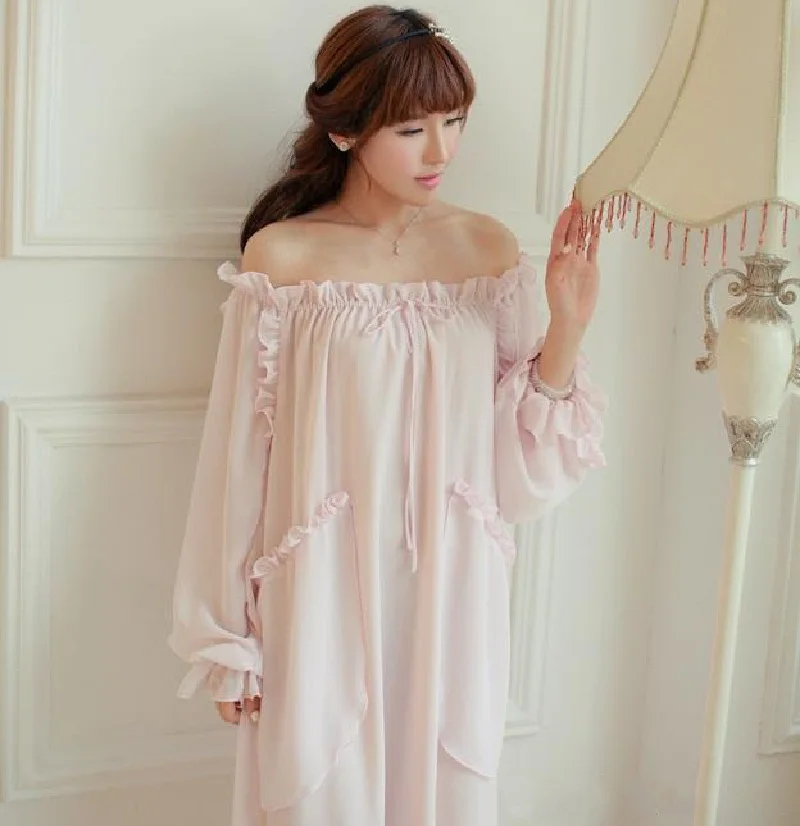 flowy nightgown