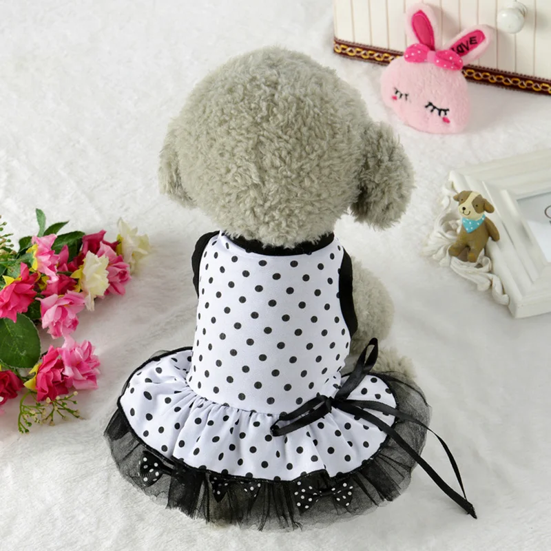 Buy Lace Pet Clothes Dog Summer Dresses Tutu Princess