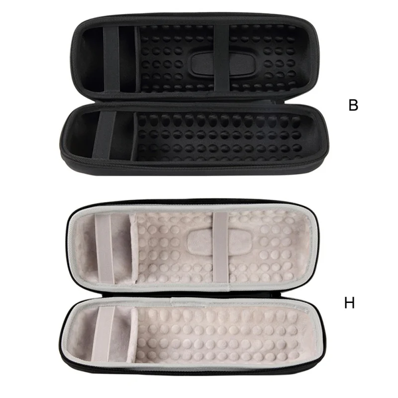 

Portable Wireless Bluetooth EVA Speaker Case For JBL Charge4 With Mesh Dual Pocket Audio Cable Carrying Travel Bag-Black