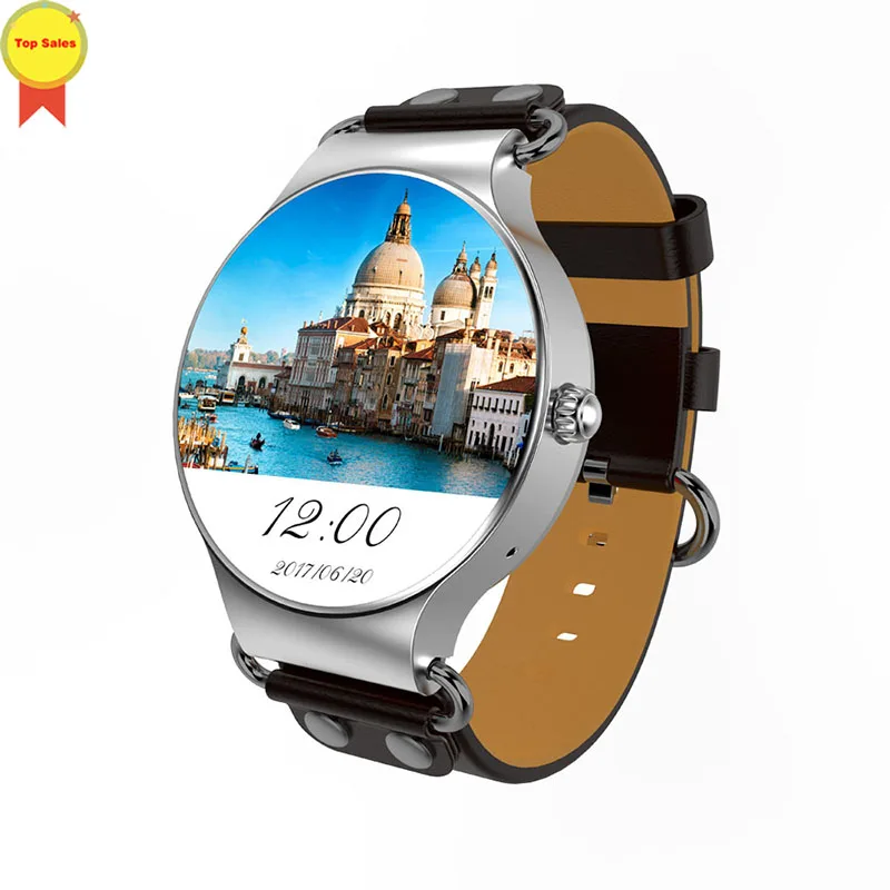 Wristwatch 2019 Smart watch 3G WIFI GPS SIM Card Android 5.1OS Heart Rate Monitor Pedometer for iOS Android Phone PK KW88 KW99