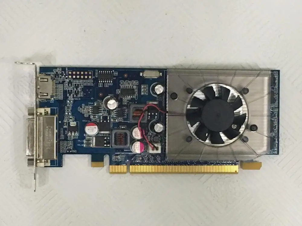 NEW GeForce 405 1GB DDR3 PCI-E x16 DVI HDMI Graphic Card for desktop SFF