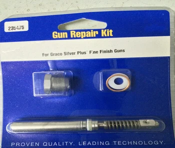 Price Quality Aftermarket Kit Airless Spray Gun Repair Kit 235474 / 235475 Silver Plus Gun Flex Plus Gun Kit