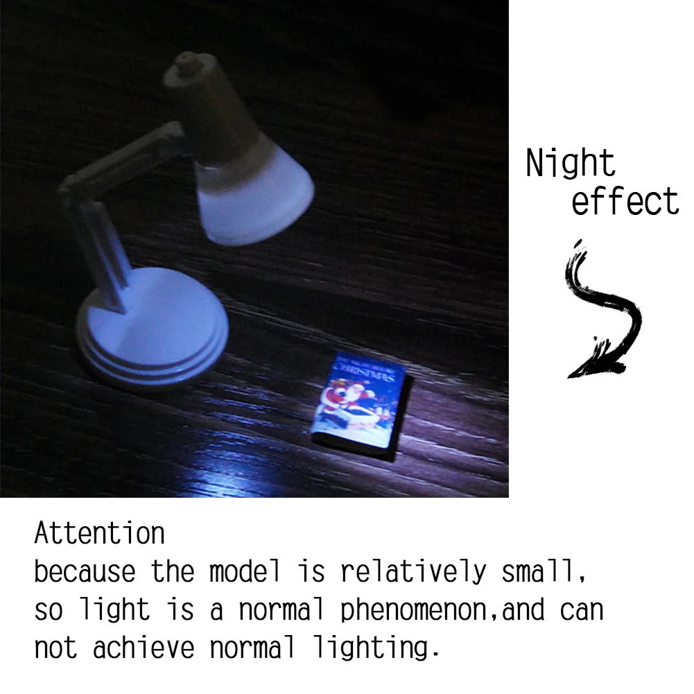 Портативная настольная лампа для чтения в ночное время, маленькая настольная лампа для учебы, для защиты глаз, светодиодная домашняя модель, миниатюрная симпатичная лампа на батарейках