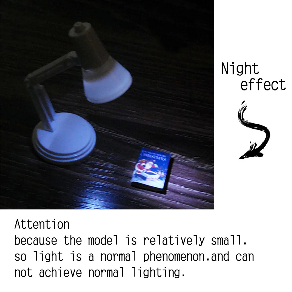 Portable Solid Night Reading Desk Decoration Small Study Eye Protection Table Lamp Led Home Model Mini Battery Powered Cute