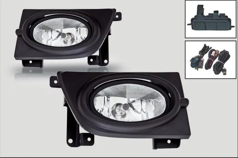 Чехол для Honda Civic 4 двери туман светильник 2006 2007 2008 Галогенные Противотуманные
