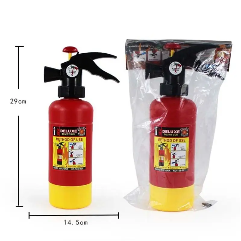 Большой Огнетушитель водная игрушка пожарный косплей для детей игрушки на открытом воздухе летняя игрушка для песка