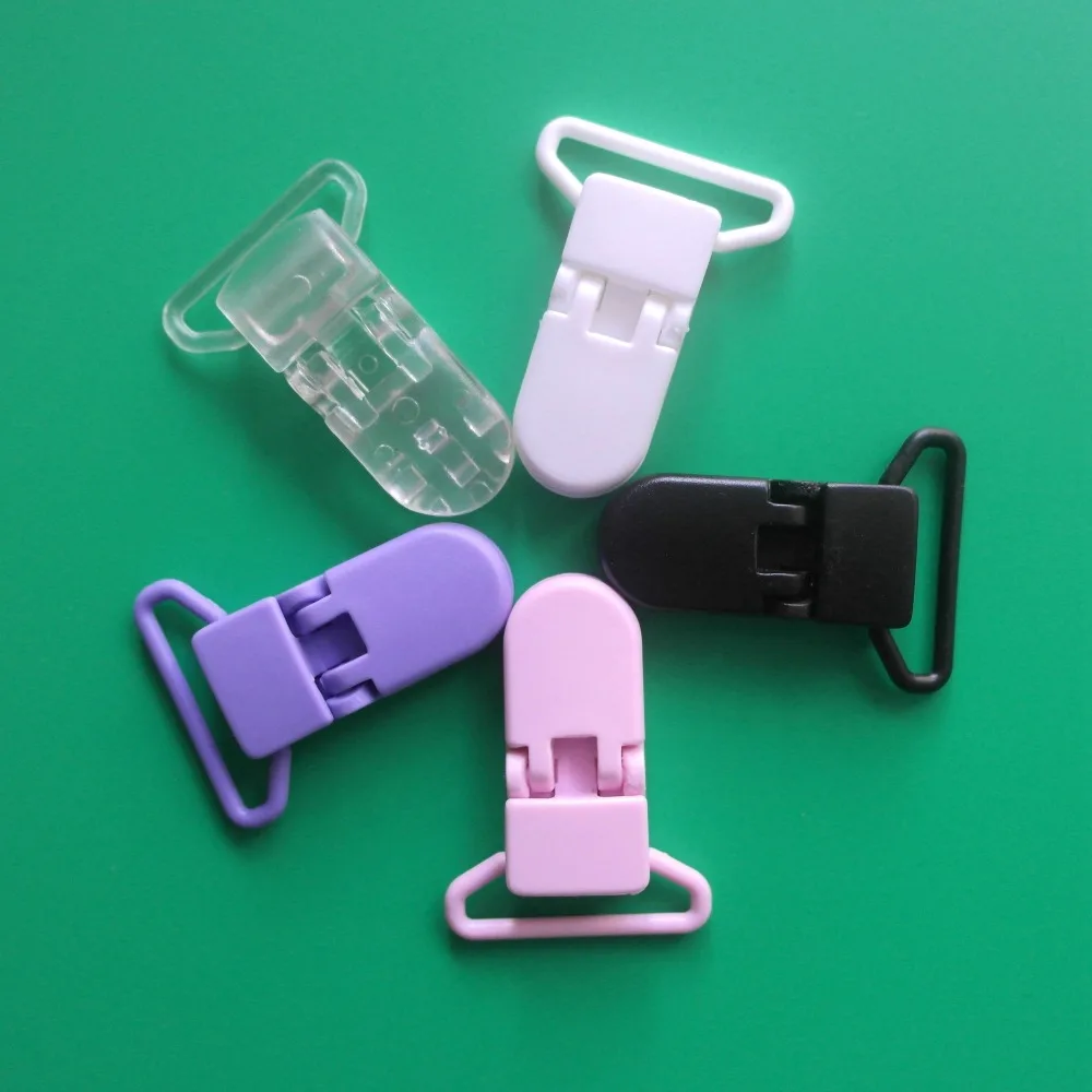 Free Shipping SUTOYUEN 100 pcs Plastic Clip Plastic Suspender Clips