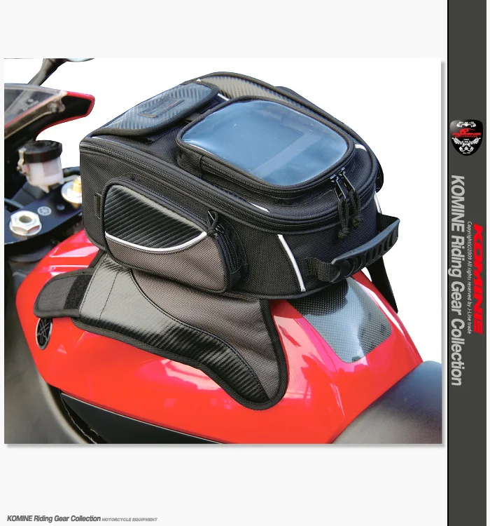 Komine SA-051 10,5 литр горячее масло Магнитный бак сумка мотоцикл Многофункциональный бак сумка