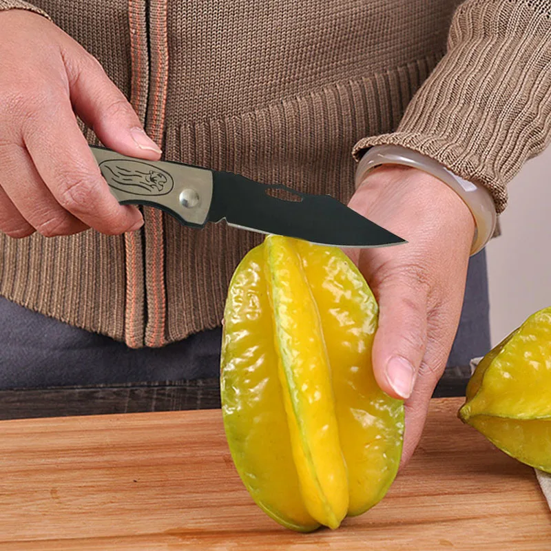 DUAN FA knife blade hunting personality outdoor tool knife survival porous titanium folding knife fruit portable pocket knife DUAN FA knife blade hunting personality outdoor tool knife survival porous titanium folding knife fruit portable pocket knife