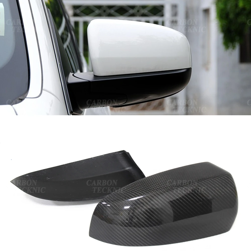 

For BMW X5 E70 X6 E71 2007 2008 2009 2010 2011 2012 2013 1:1 Replacement & Add on style Carbon Fiber Rear View caps Mirror Cover