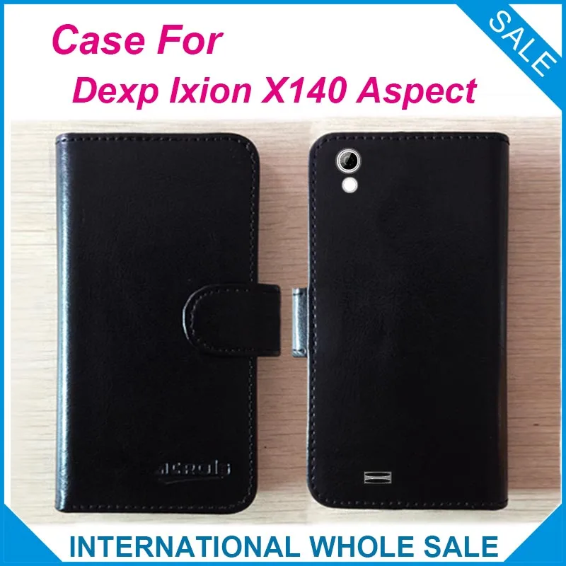 Хит! Чехол Dexp Ixion X140 6 видов цветов высококачественный оригинальный кожаный