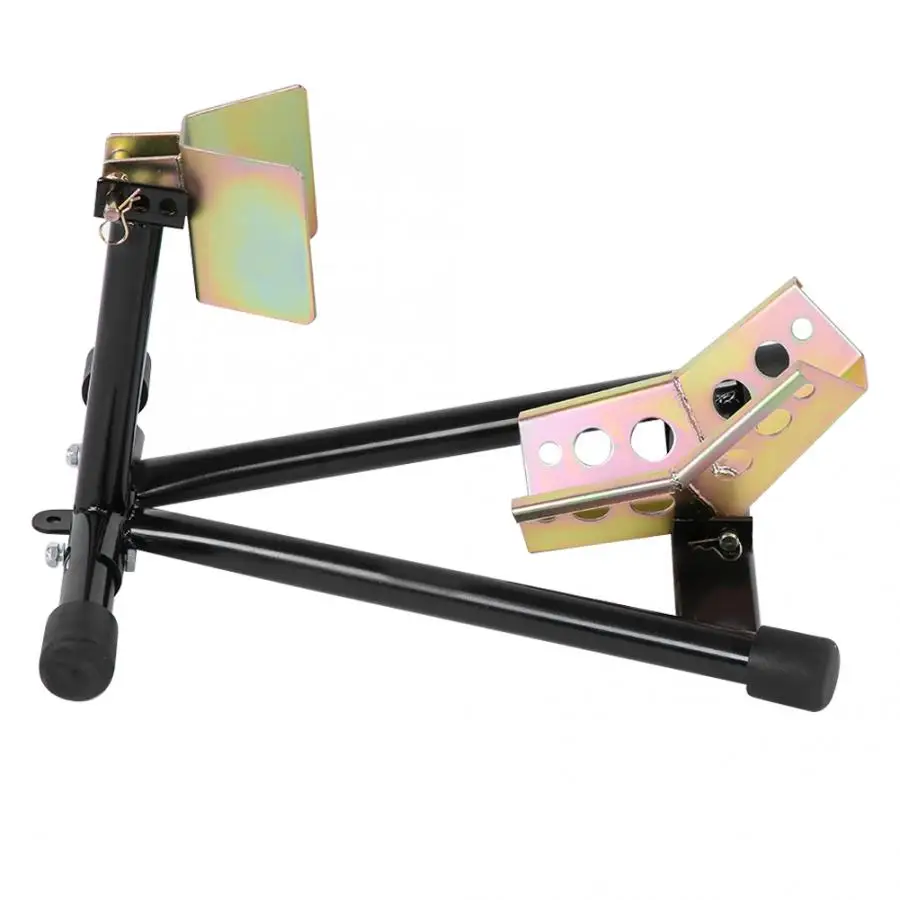 

Motorcycle Heavy Duty Front Wheel Chock Parking Rack Display Holder Motorcycle Wheel Chock