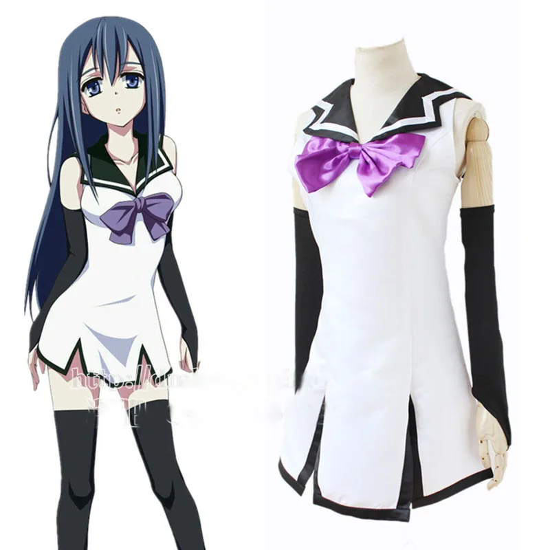 Аниме Brynhildr in the Darkness Kuroha Neko сексуальное летнее платье карнавальный костюм