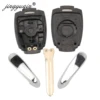 jingyuqin 2 Buttons Remote Key Shell Case Fob For Ssangyong Actyon Kyron Rexton Korando Uncut Blade car keys Cover Replacement ► Photo 3/3