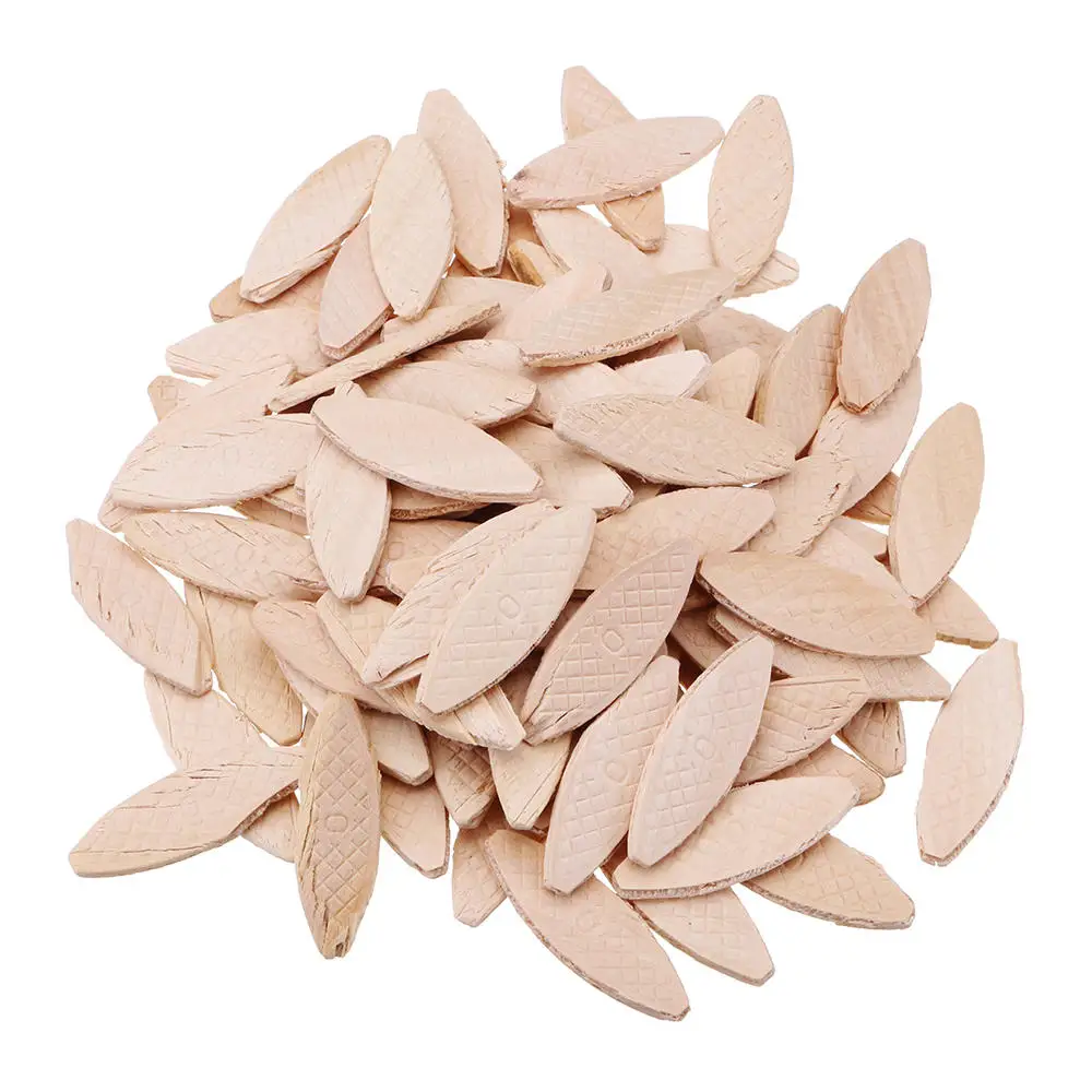 

100pcs No. 10# Assorted Wood Biscuits for Tenon Machine Woodworking Biscuit Jointer