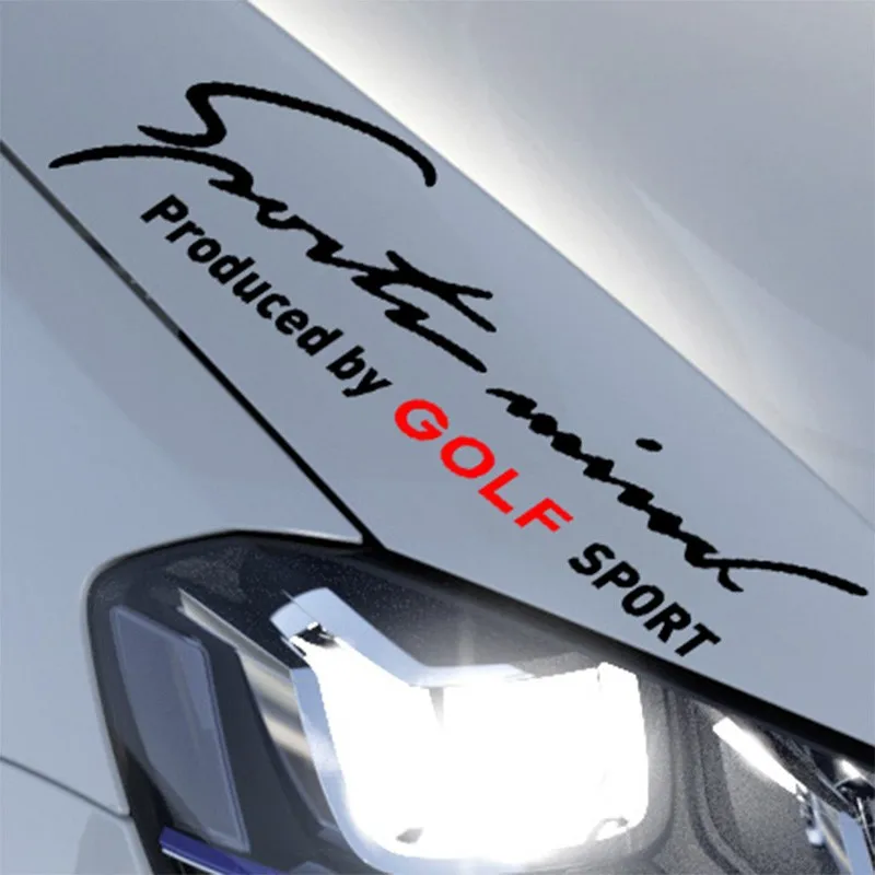 Стикер спортивный Newbee модная наклейка для Volkswagen VW Golf 4 5 6 GLX TDI GTI|sports mind|car stylingcar sport |