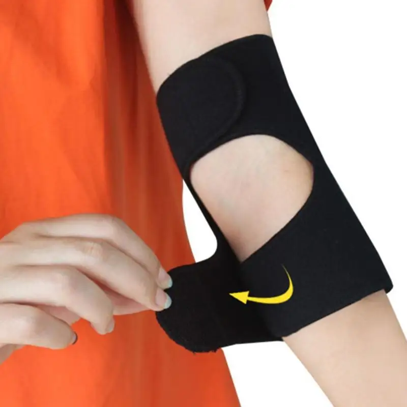 

Magnetic Therapy Self-heating Elbow Support Pads Sports Safety Supporting Protector