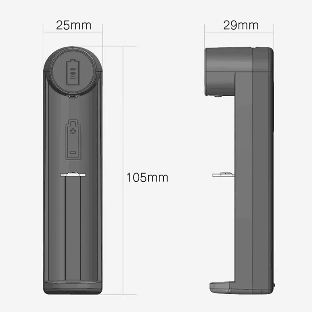 Новое зарядное устройство для 18650 21700 26650 16340 AA 3,7 V/4,2 V/1,2 V/1,4 V/V литиевая NiMH батарея Зарядка портативное зарядное устройство