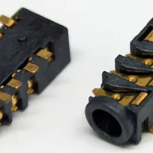 10 шт. 3,5 мм Женский аудио разъем 8 Pin SMT SMD Разъем для наушников PJ-393
