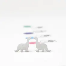 SMJEL 30PCS-S015 крошечный дракон серьги, ювелирные изделия, новинка, костюм динозавра оптом, серьги со шпилькой, для Для женщин