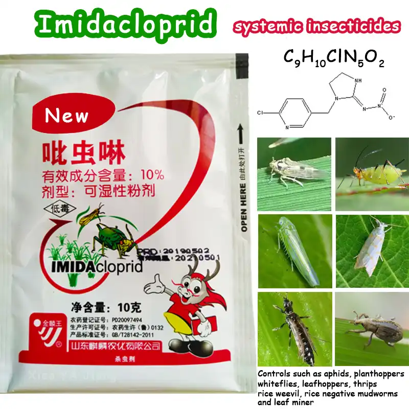 10 bags Imidacloprid Efficient Systemic Insecticide Agricultural