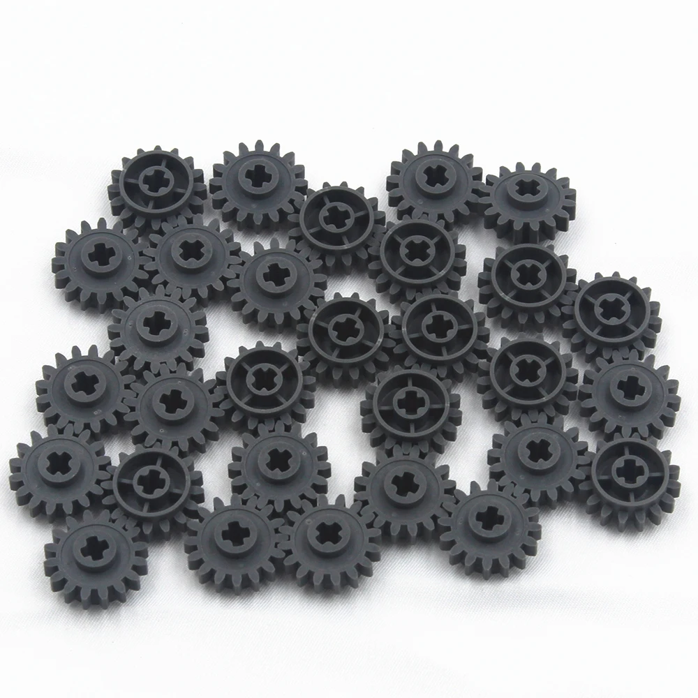 

Self-Locking Bricks free creation of toy Technic GEAR WHEEL Z16 CROSS AXLES 30Pcs compatible with Lego 6100930