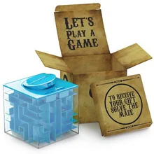 LeadingStar Монтессори Money Maze уникальный способ дарить подарки для особых людей с идеальным подарком головоломка игрушки для детей 30