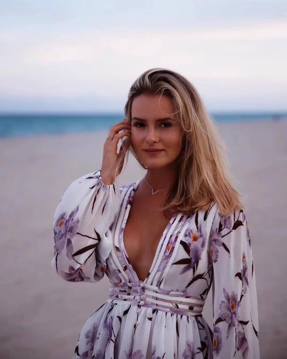 zimmermann corsage plisse mini dress