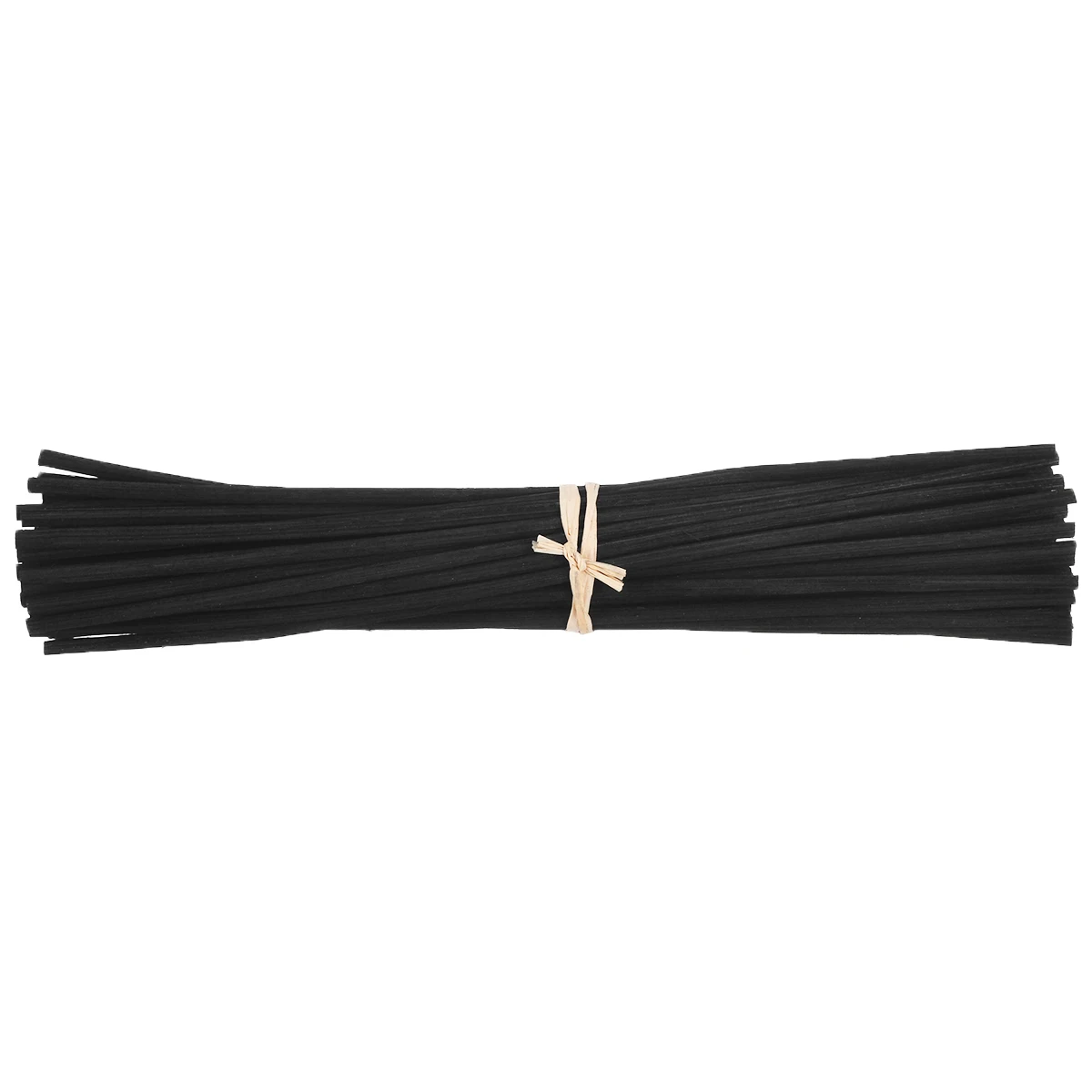 50Pcs Black Rattan Sticks Fragrance Oil Diffuser Rattan Reed Sticks Replacement Refill Sticks for Home Party Decorations