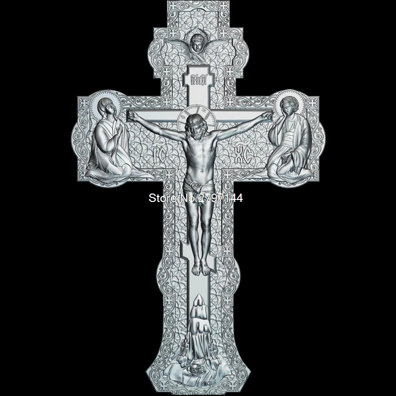 Высокое качество, новая 3D модель для cnc Cross_V2, 3D резная фигурка, скульптура, машина в STL файлах, Religion Высокое качество, новая 3D модель для cnc Cross_V2, 3D резная фигурка, скульптура, машина в STL файлах, Religion