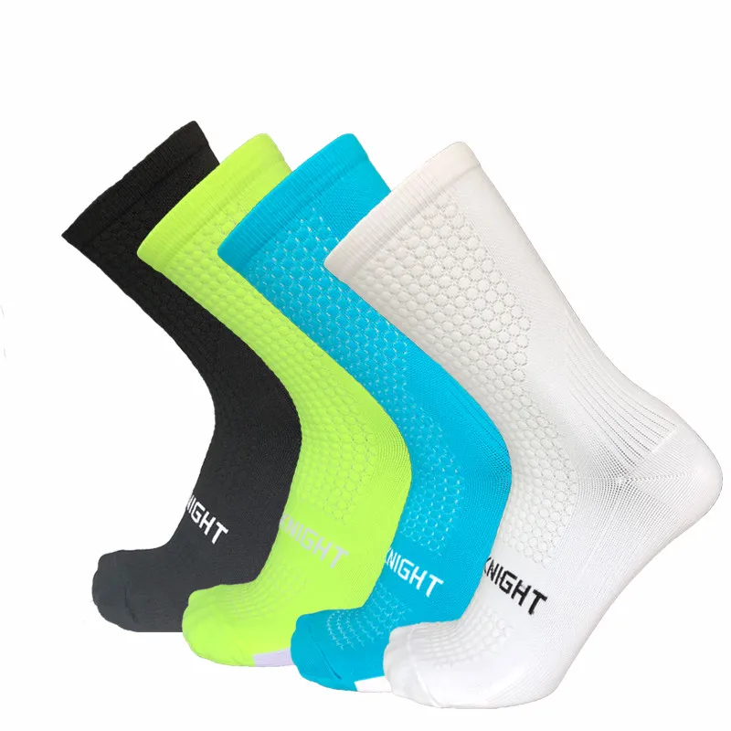 

4 Colors Men Women Compression Cycling Breathable Road Bicycle Socks Outdoor Sports Racing Socks KY-3