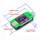 UM34 UM34C Для APP USB 3,0 Тип-C DC Вольтметр Амперметр Напряжение измеритель тока, для батареи зарядки измерения Кабельный тестер сопротивления