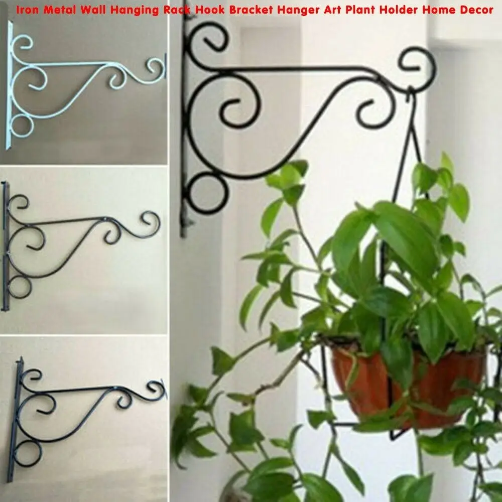 

Wall Hanging Rack Flower Hook Bracket Hanger Garden Plant Holder Easy Installation Durable Convenient Clean HG11649-HG11651