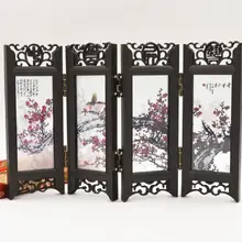 Ручная работа с китайскими характеристиками, пейзаж Чжан да Цянь картины, небольшой экран украшения#464