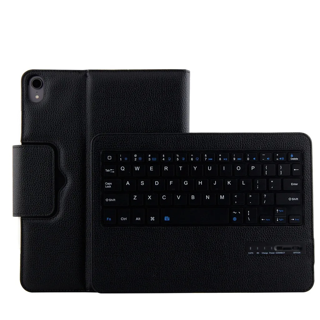 Keyboards Gaming Black For iPad Pro 11 Leather Stand Case Cover+Detachable Wireless Bluetooth Keyboard #20 Keyboards Gaming Black For iPad Pro 11 Leather Stand Case Cover+Detachable Wireless Bluetooth Keyboard #20
