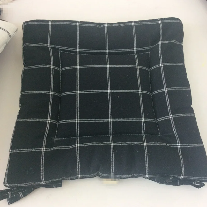 الشمال نمط شعرية لينة كرسي مقعد وسادة القطن الكتان الجلوس حصيرة سادة almofadas coussin المنزل الديكور مكتب أريكة وسادة