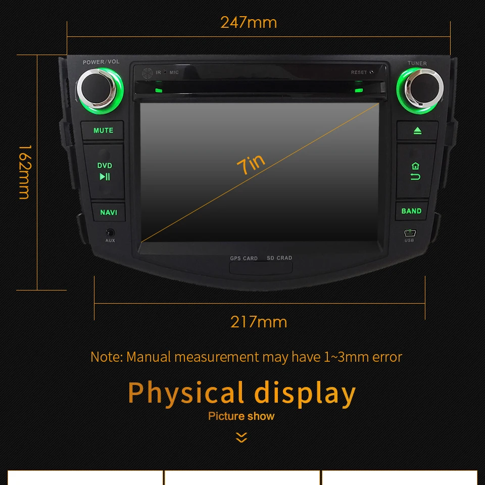 Best KLYDE 7" 4G WIFI Octa Core PX5 Android 8.0 4GB RAM 32GB ROM Car DVD Player Radio Stereo GPS Navigation For Toyota RAV4 2006-2012 5 Best KLYDE 7" 4G WIFI Octa Core PX5 Android 8.0 4GB RAM 32GB ROM Car DVD Player Radio Stereo GPS Navigation For Toyota RAV4 2006-2012 5