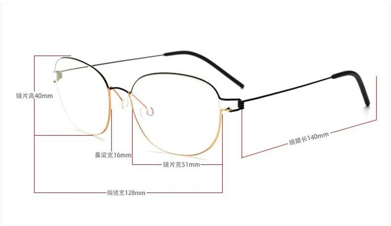 Ручная работа, суперлегкие ретро очки, титановые оптические очки по рецепту, оправа для мужчин и женщин, очки oculos de grau
