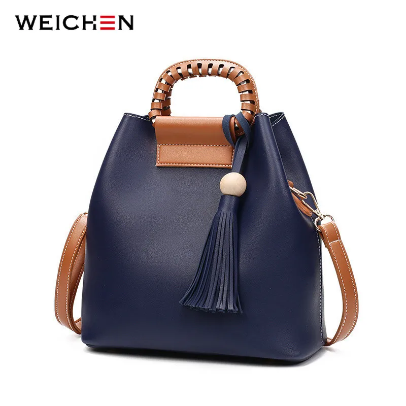 2017 font b Famous b font font b Brand b font Designer Tassel Pu Leather Tote