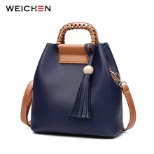 2017 Famoso Diseñador de la Marca de La Borla de La Pu Bolso de Cuero Mujeres Bolsa de Mensajero Hombro de Las Mujeres Bolsos de Las Señoras Bolsos Crossbody